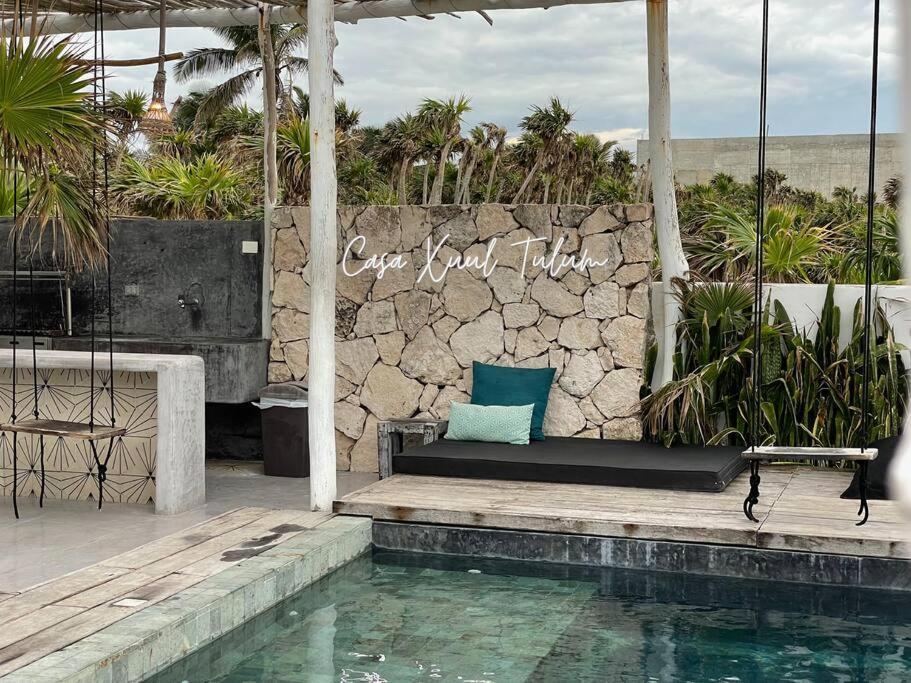 Tulum Beachfront Villa I'Ik By Casa Xuul Tulum Extérieur photo