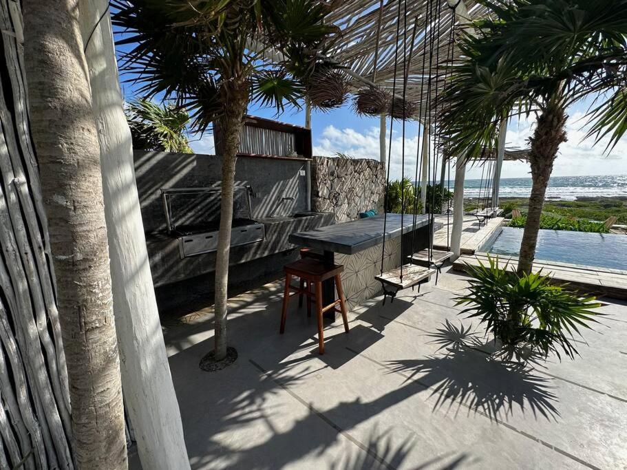 Tulum Beachfront Villa I'Ik By Casa Xuul Tulum Extérieur photo
