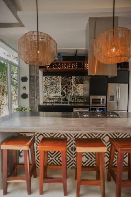 Tulum Beachfront Villa I'Ik By Casa Xuul Tulum Extérieur photo