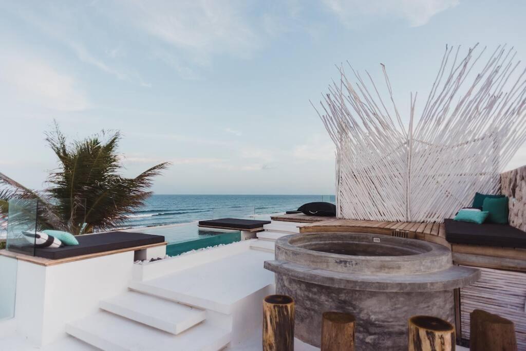 Tulum Beachfront Villa I'Ik By Casa Xuul Tulum Extérieur photo