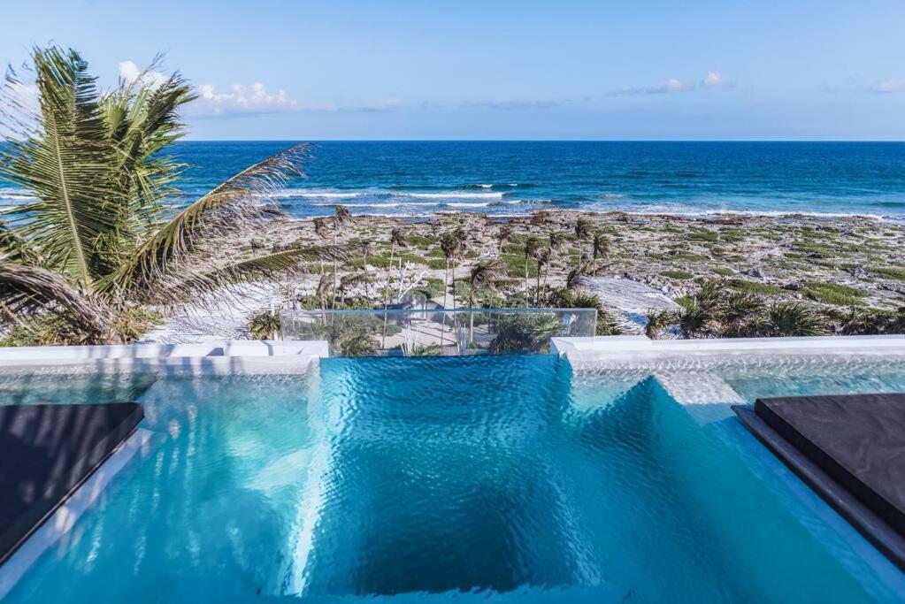 Tulum Beachfront Villa I'Ik By Casa Xuul Tulum Extérieur photo
